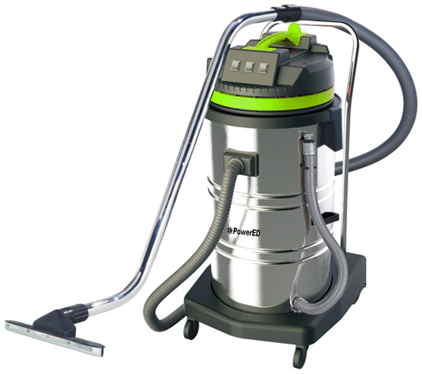 ASPIRADOR 3 MOTORES LIQUIDOS E SOLIDOS 80L 220V 3000W PVI803