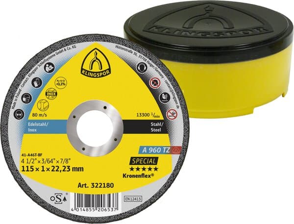 Disco de Corte Klingspor A 960 TZ Special – Inox/Aço