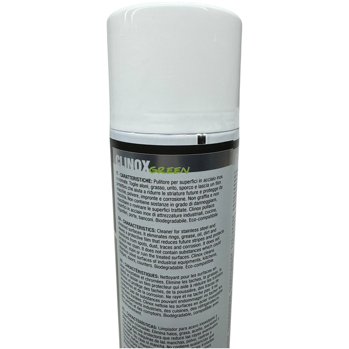 Clinox Green – Spray de Limpeza para Aço Inoxidável - Image 2