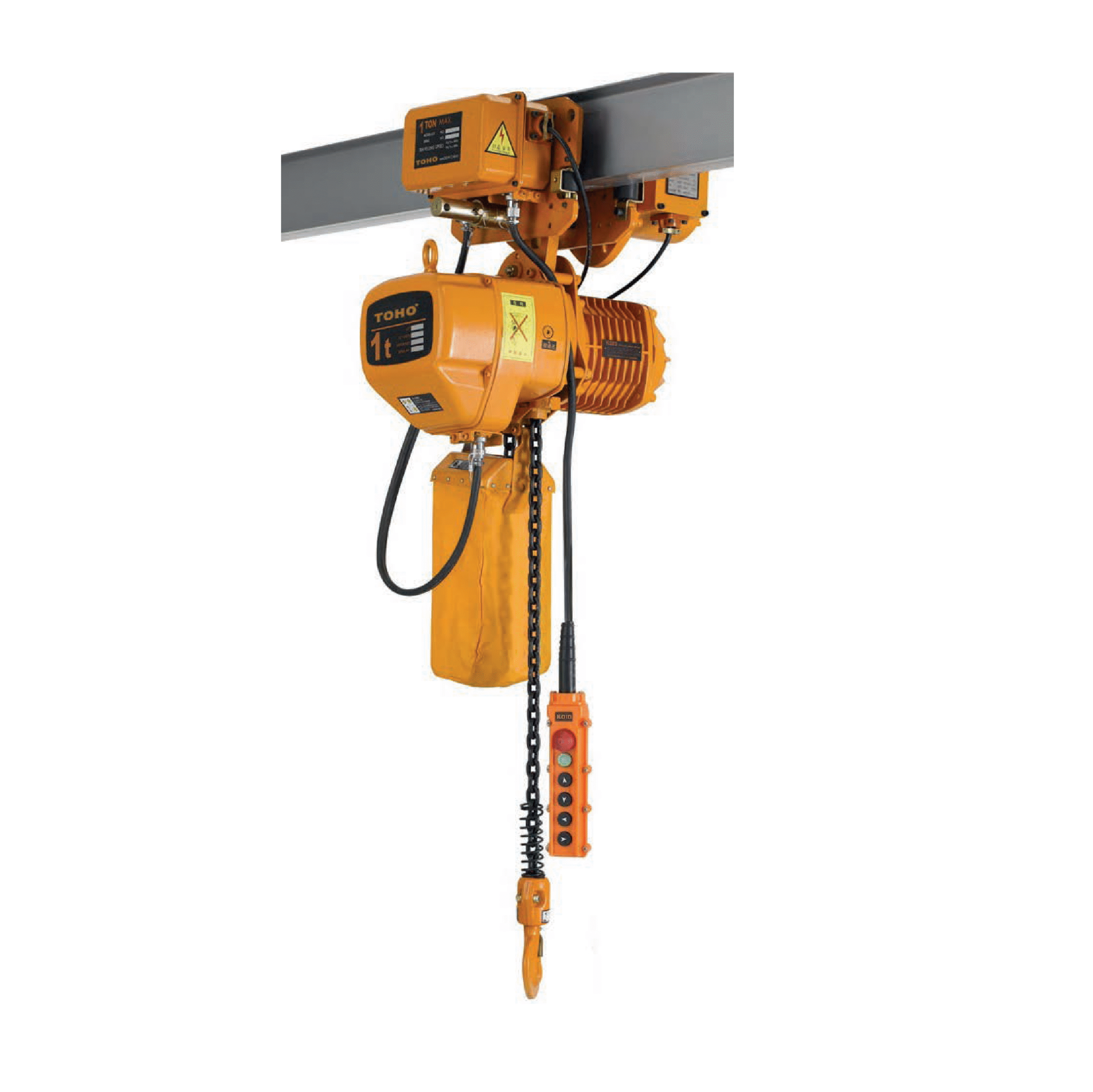 Guincho Elétrico Trifásico com Carro TOHO – 4 m