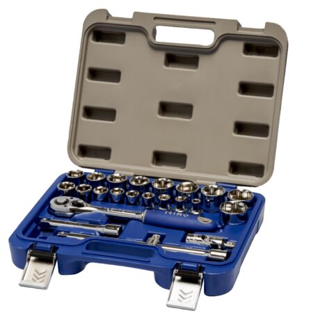 Conjunto de Chaves de Caixa IRIMO 129-23-4 1/2" Métrico – 23 Peças