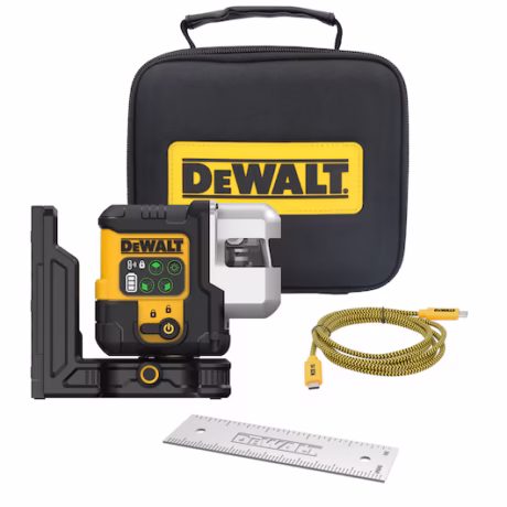 Laser Linear Verde DEWALT DCLE14301G XR 18V / 12V 3 Linhas 360°