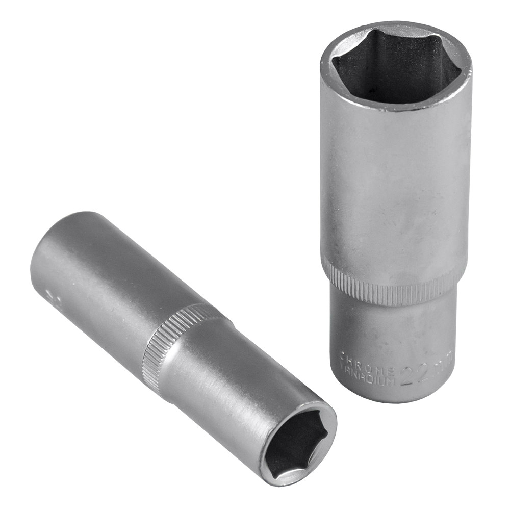 Chave hexagonais 1/2" 75mm larga, 19mm JBM 10059