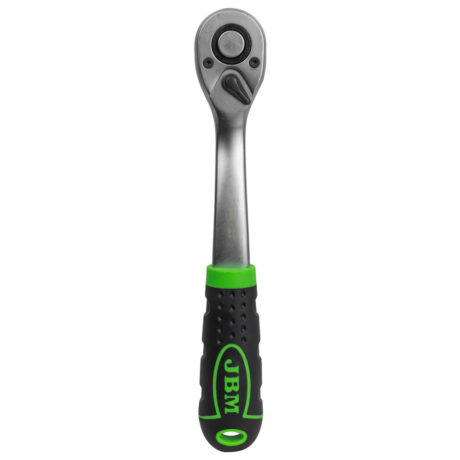 Catraca 1/2" com cabeça de 72 dentes 255mm - zincada JBM 54019