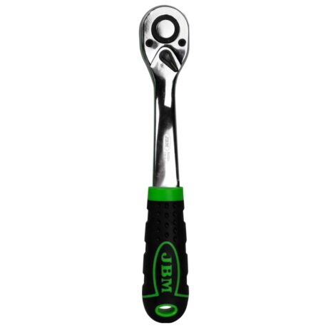 Roquete 1/2" com cabeça de 72 dentes 255mm - cromado JBM 54024