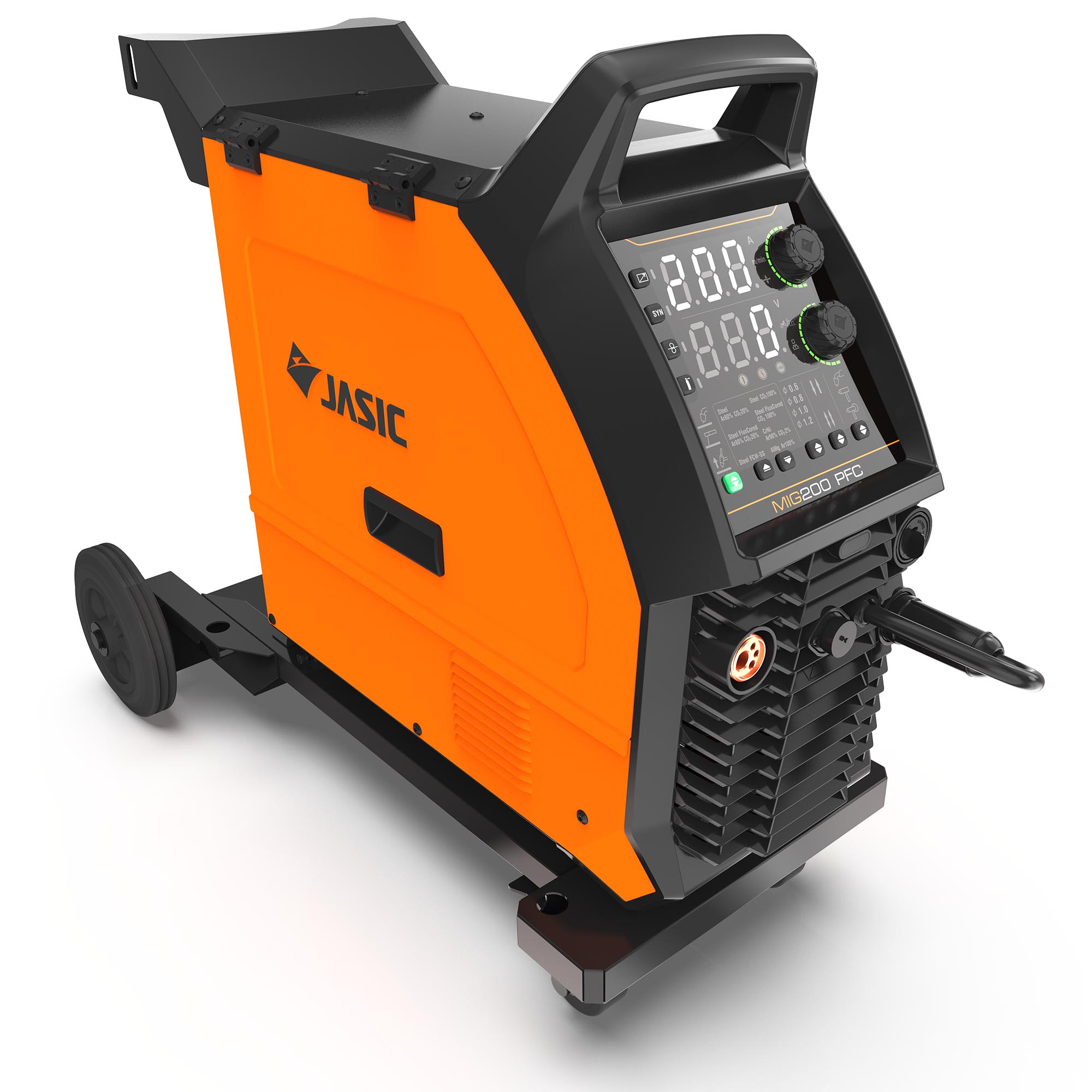 EVO MIG200 PFC (N2S52) Multi Process Compact 200A monofásica 95–265V com trolley - Image 3
