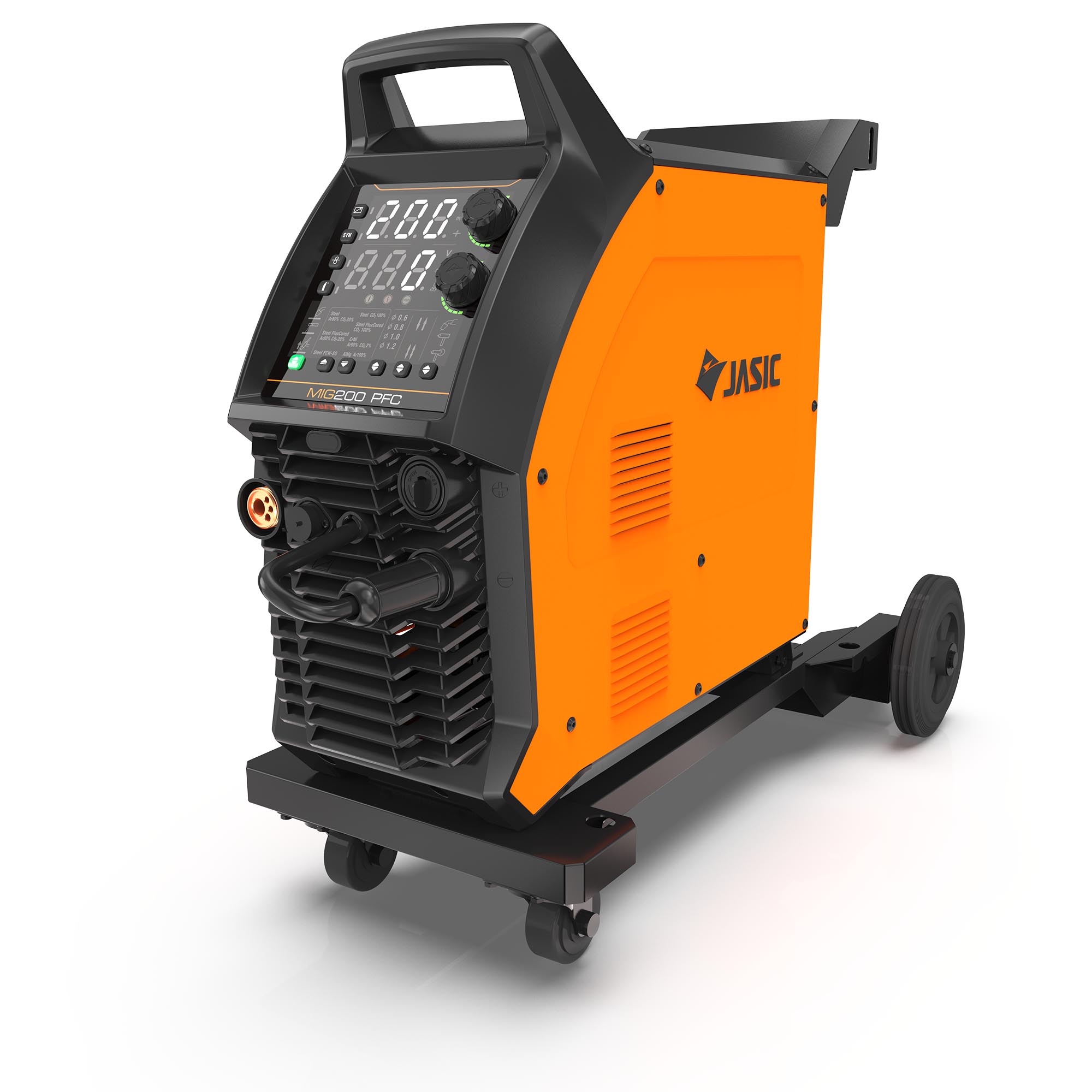EVO MIG200 PFC (N2S52) Multi Process Compact 200A monofásica 95–265V com trolley - Image 5
